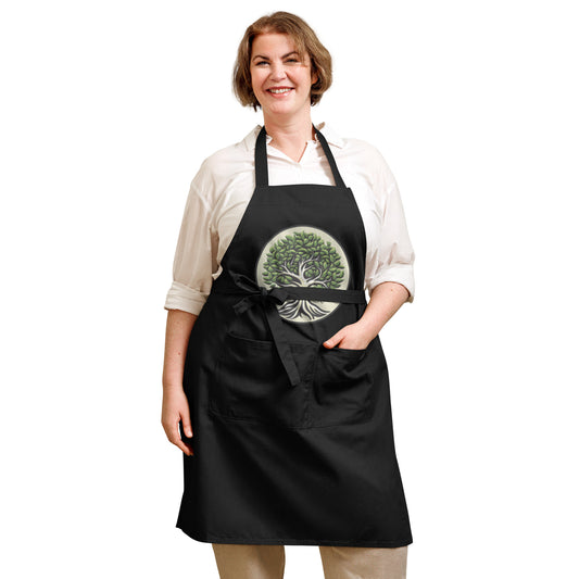 Organic Tree Of Life Cotton Apron